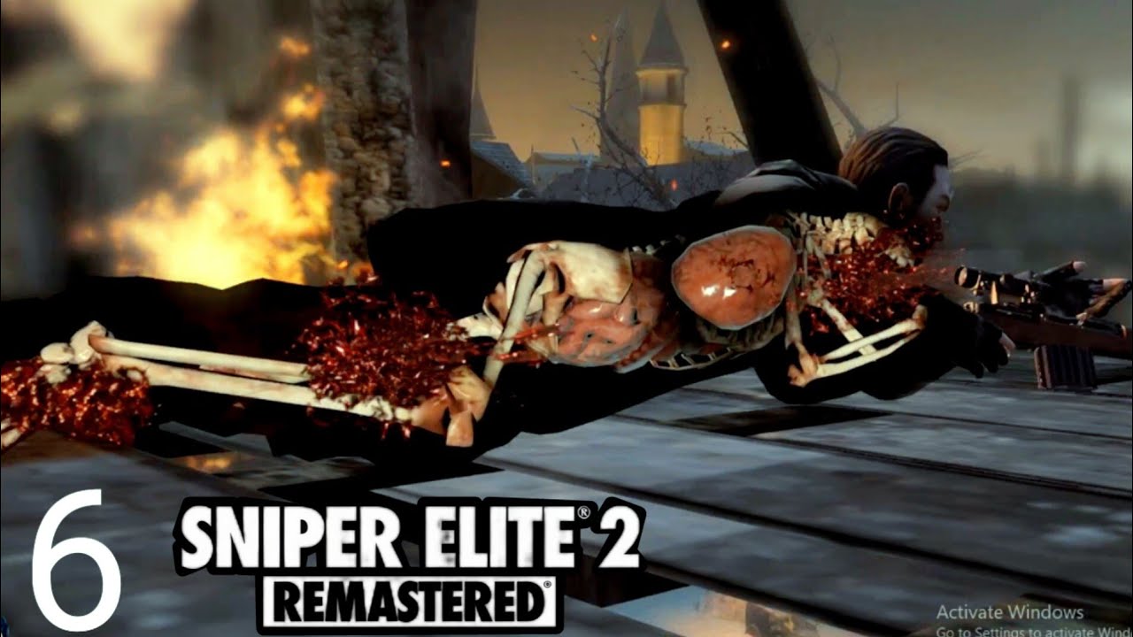 Sniper Elite V2:  Mission 6 - St. Olibartus Church [X360 / Walkthrough PS3 / PC]