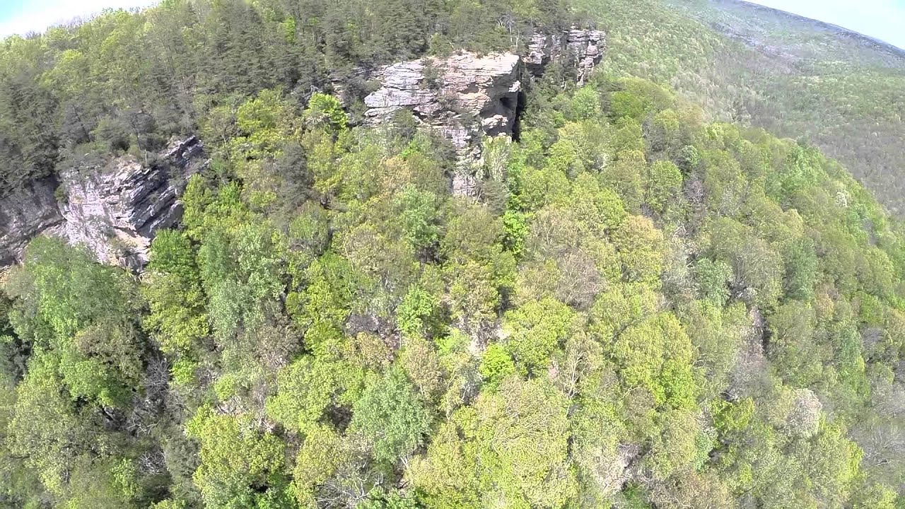 Stone Door & Greeter Falls (with Aerial Footage)