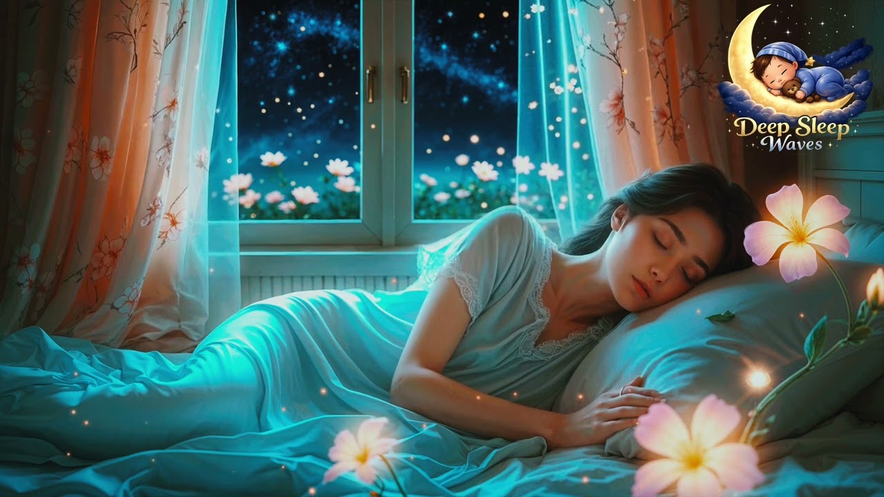 Night Sky Sleep Journey 🌙✨ | 1.5 Hours Deep Sleep Sounds #sleepmusic #peaceful#relax #insomniarelief