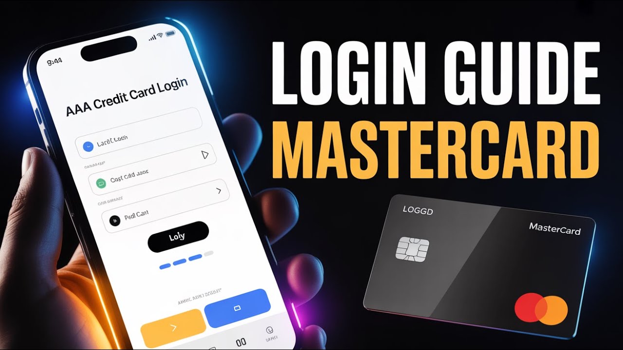 Как войти в систему управления учетной записью Mastercard для кредитных карт AAA