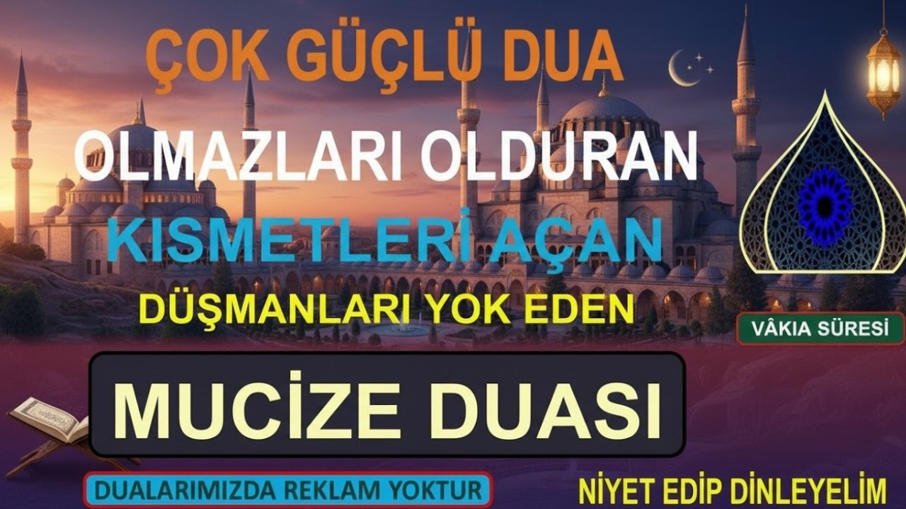 Zor zamanlarda bu duayı oku — Rızık bugün gelecek!