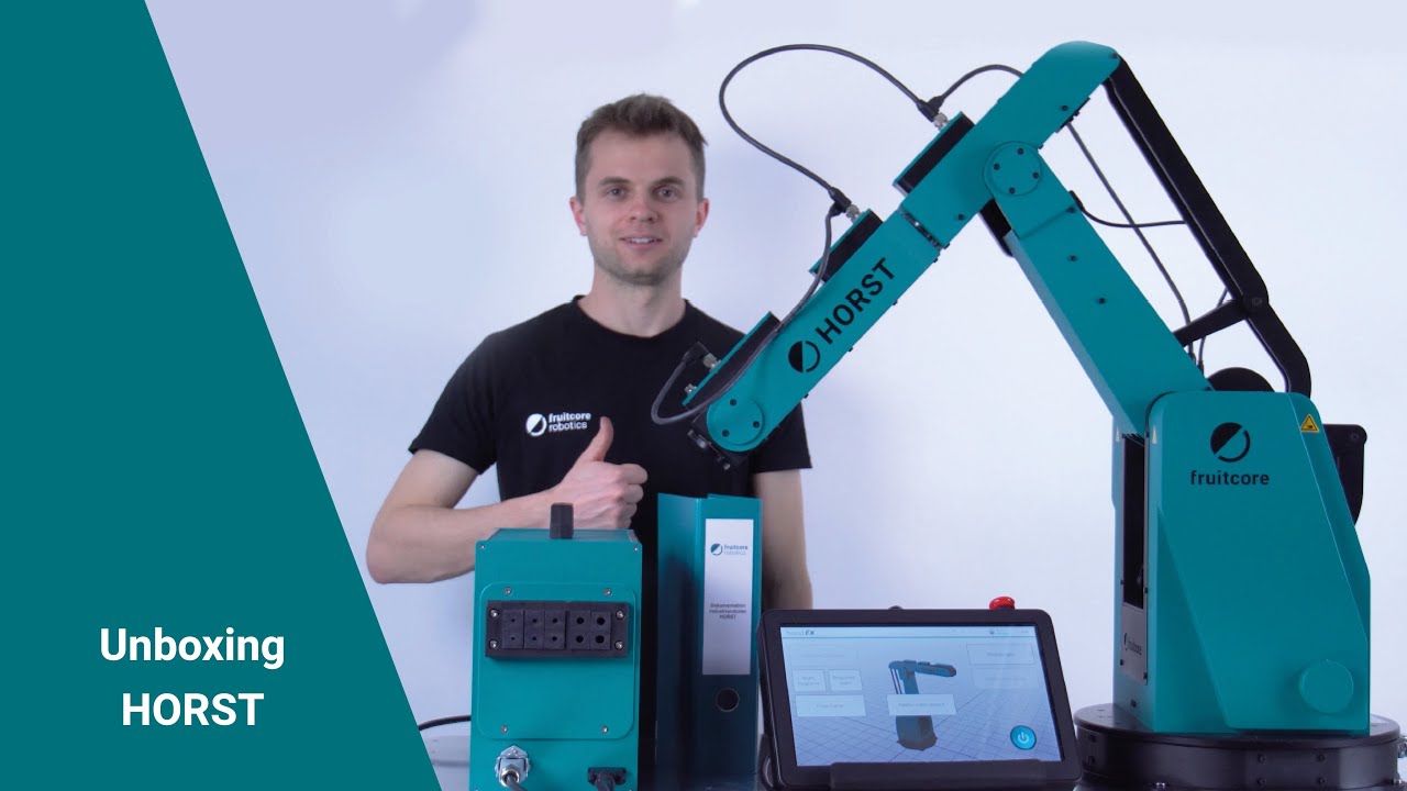 fruitcore robotics - Digital Robot HORST unboxing and set-up