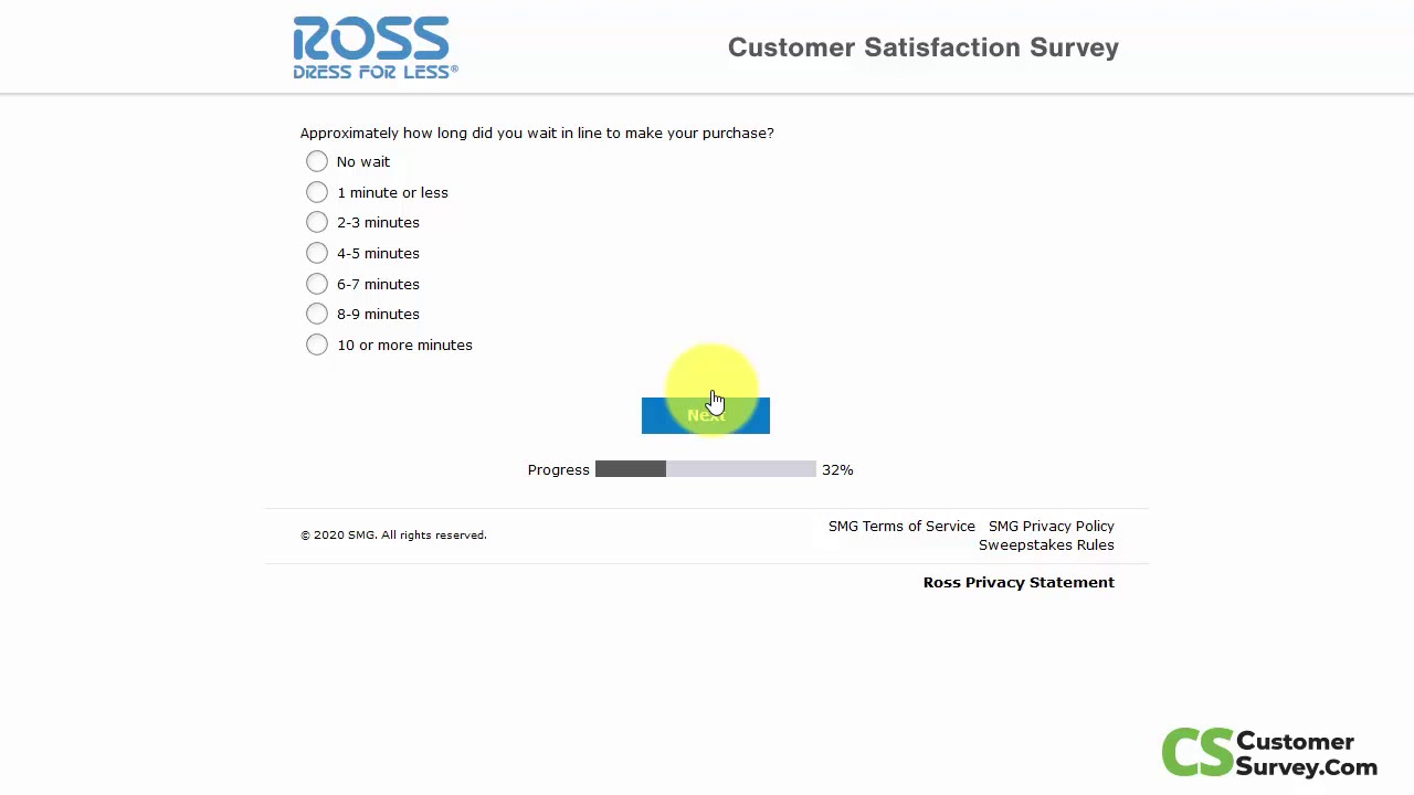 Ross Customer Satisfaction Survey | 2023