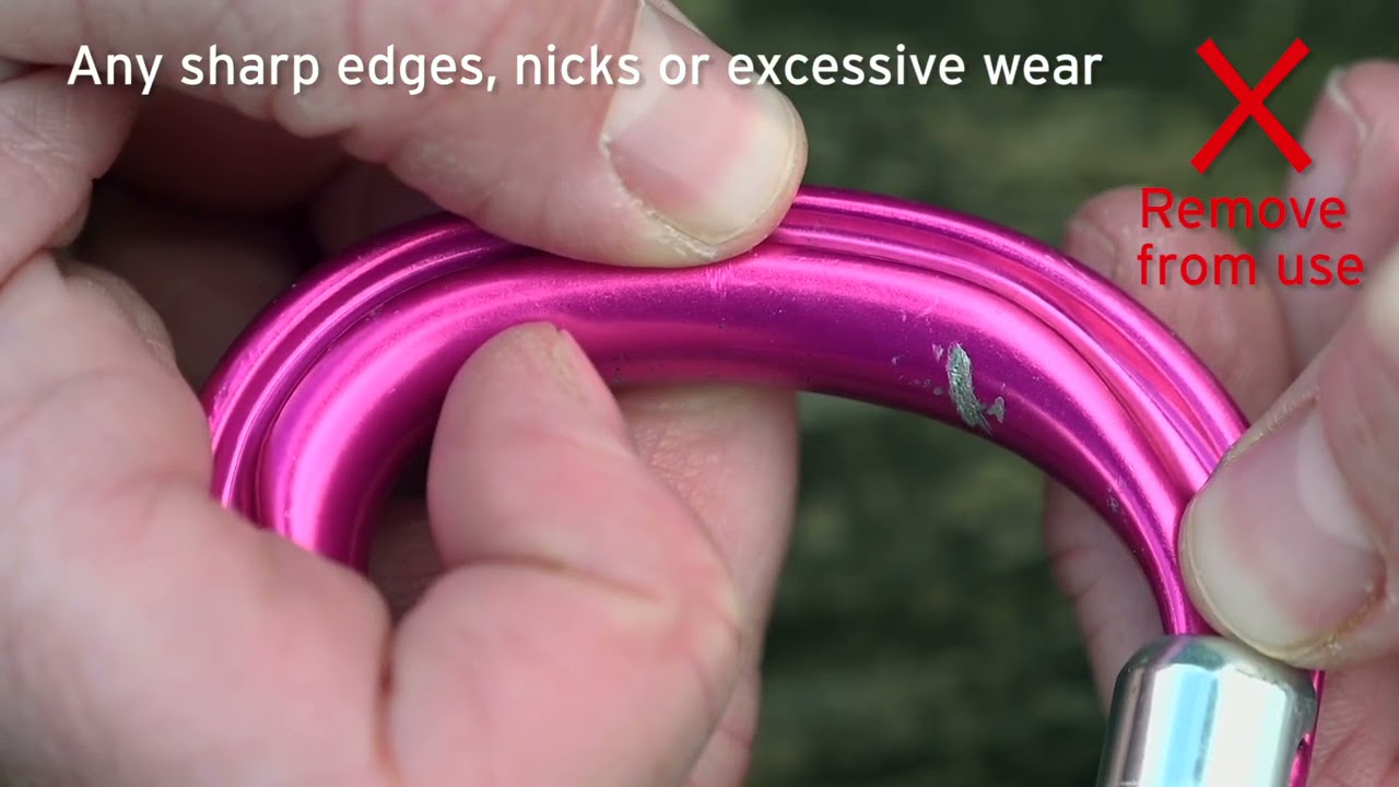DMM Carabiner Inspection & Maintenance