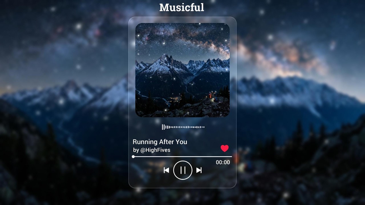 Musicful - Running After You - by HighFives - with lyric - ai music