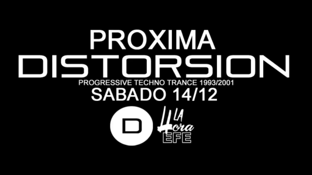 Emisión en directo de canal Distorsion