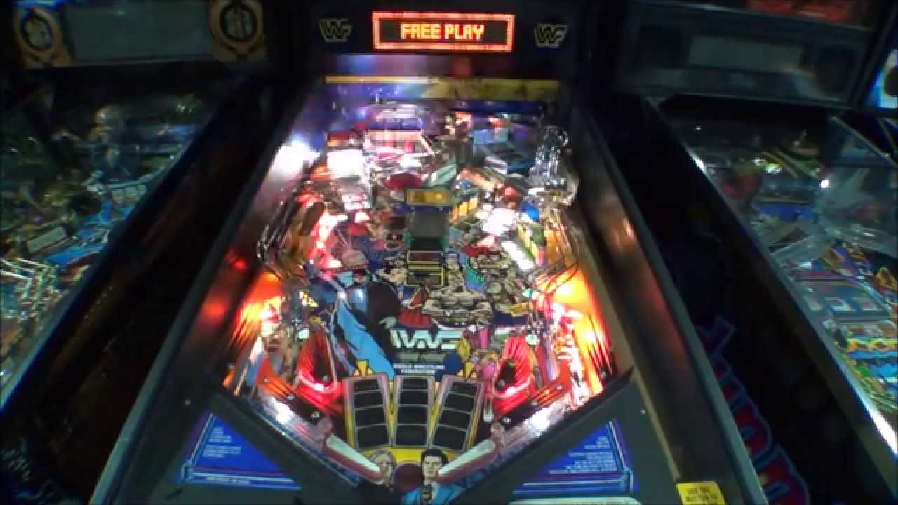WWF Royal Rumble Pinball Machine