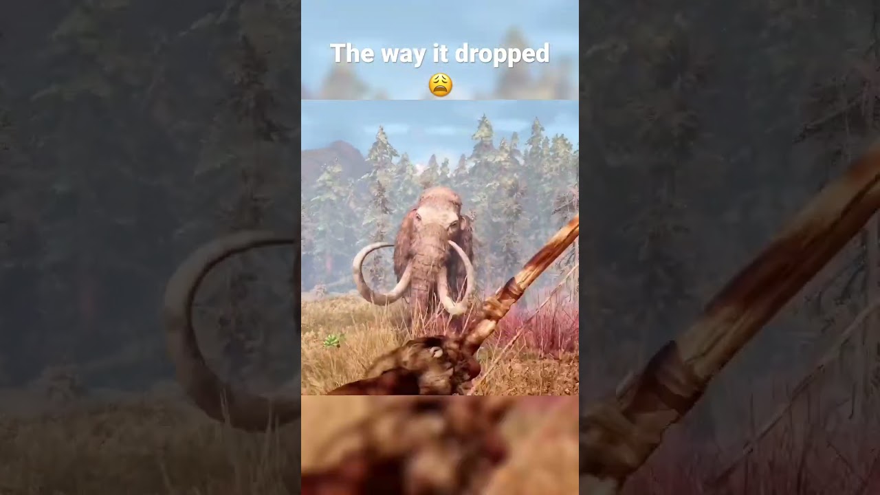 When games turn into a movie scene 🎥 - Far Cry Primal #shorts