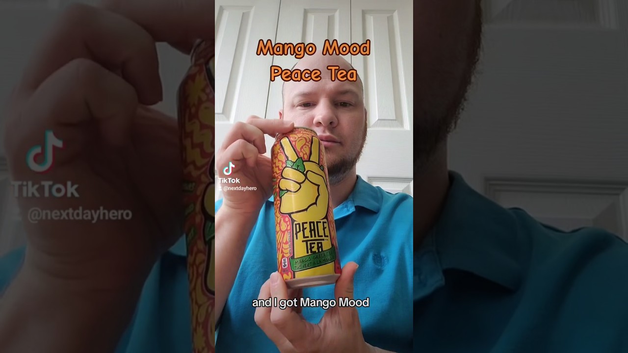 Trying New Things: Canada; Mango Mood Peace Tea 9/10