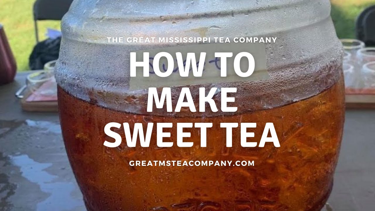 How to make real Southern Sweet Tea