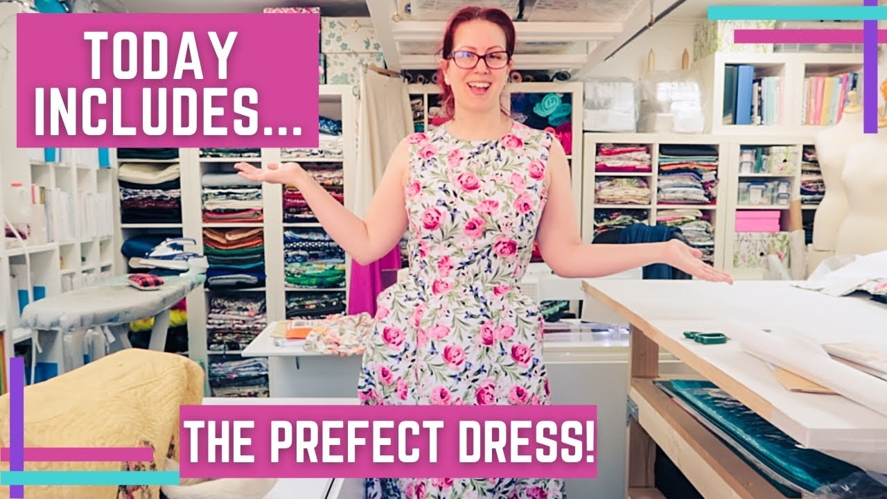 Sewing The Perfect Dress with 3 Yards of Quilting Cotton! :: Daily Waffle 2021 :: Day 845