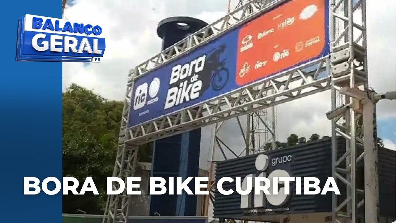 Bora de Bike: evento ciclístico vai movimentar Curitiba neste domingo a partir das 9h