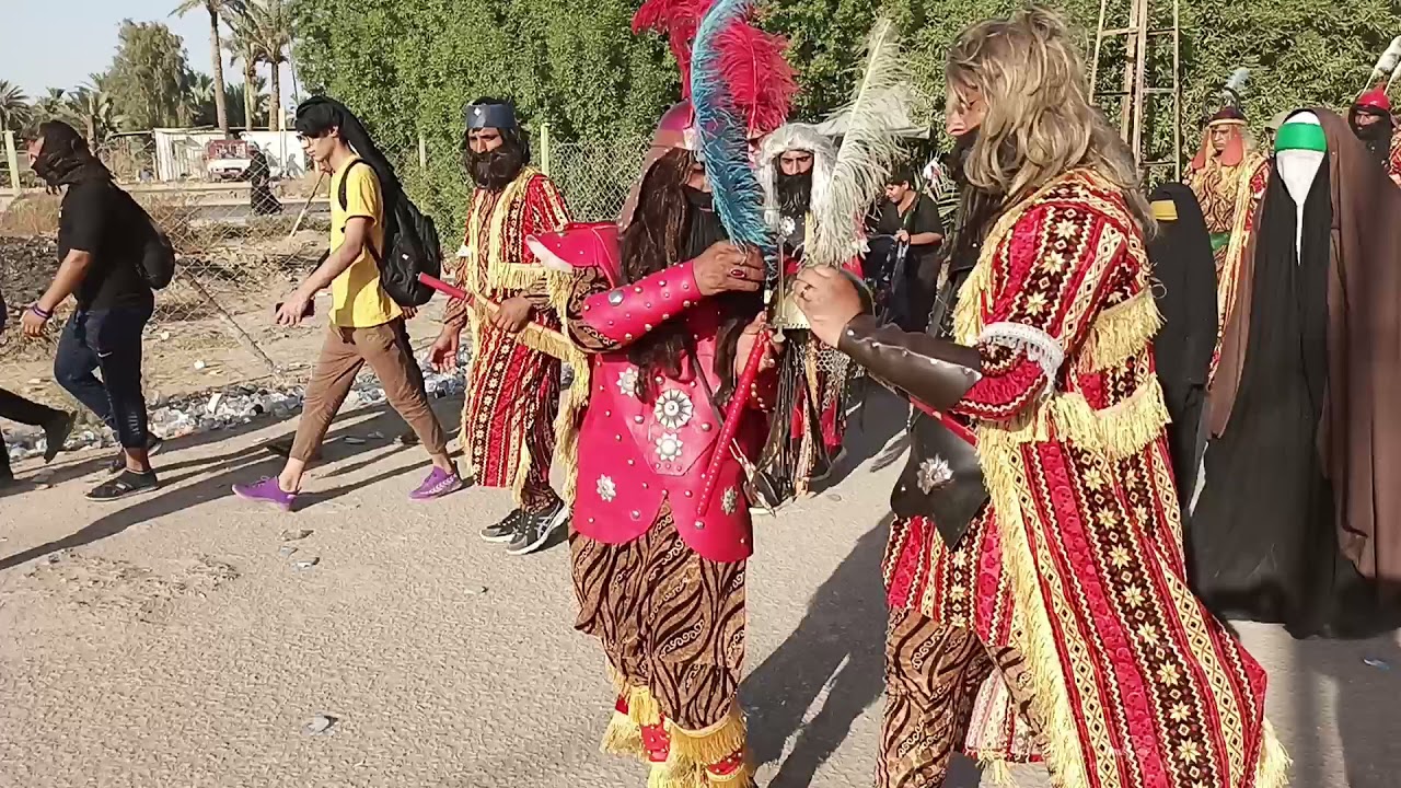 موكب ناحية الطليعه في طريق ابو الاحرار