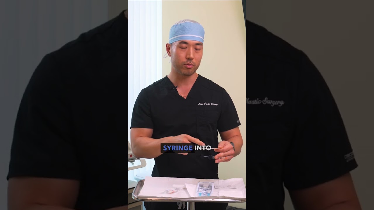 What does One Syringe (1ml and .05 ml) of Filler look like?