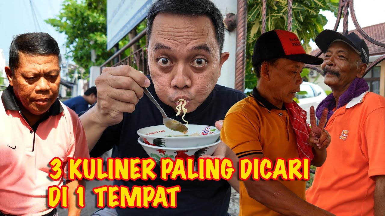 3 SPOT KULINER KONDANG DI SATU TEMPAT DI BELAKANG THR JOGJA