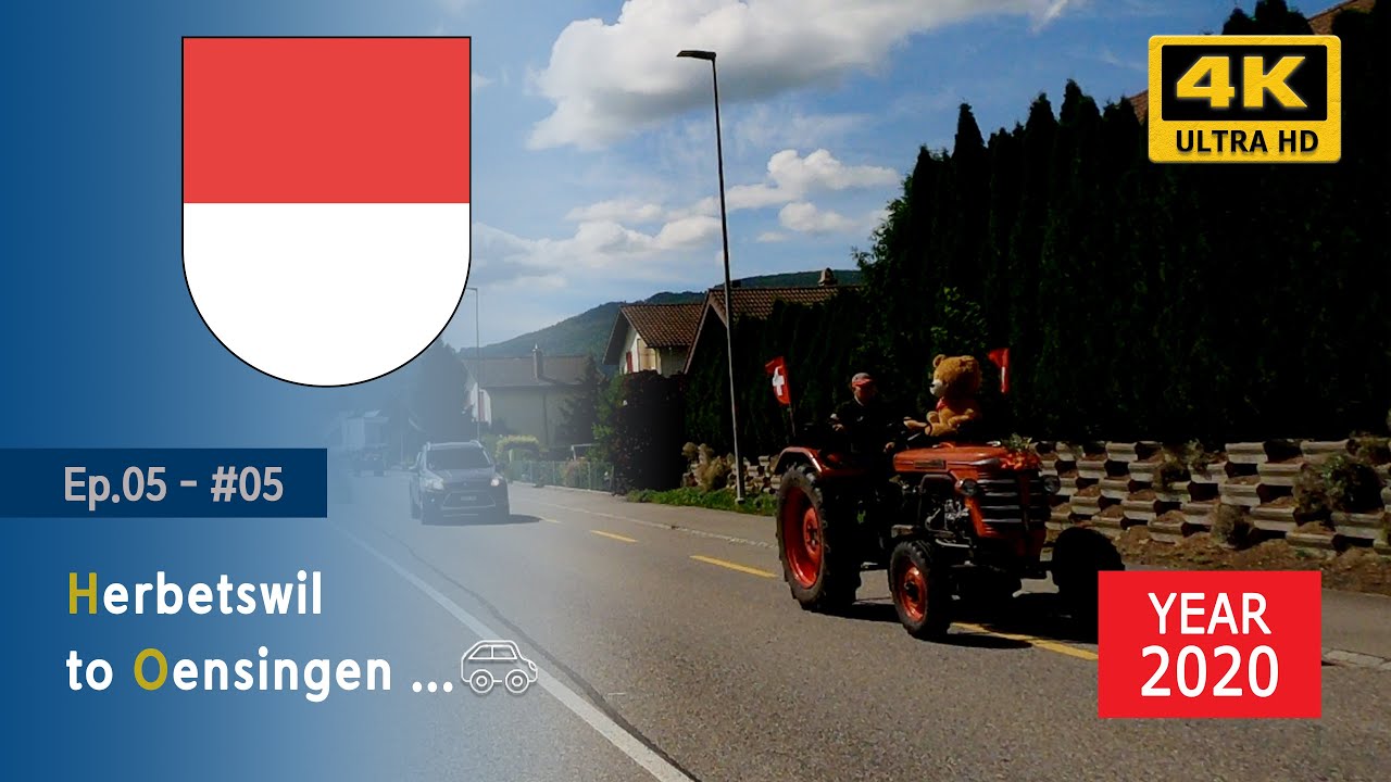 [Swiss Road View] Ep.05 - #05 - Herbetswil to Oensingen
