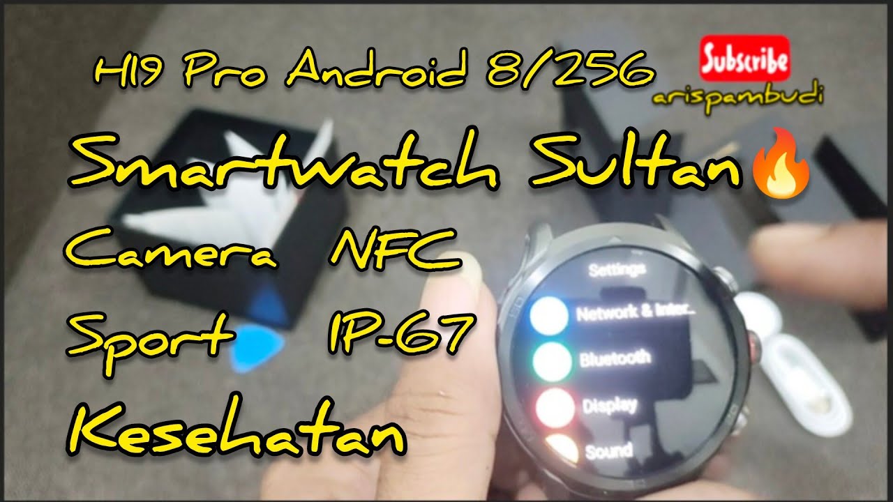 🔥 РАСПАКОВКА УМНЫХ ЧАСОВ H19 PRO 8/256 – 13 МП КАМЕРА!! NFC AUTO ПРЕВОСХОДИТ HP?? 🤯📱⌚