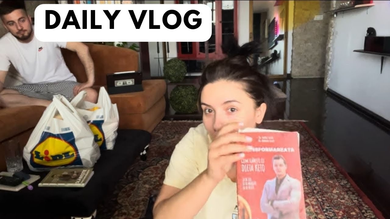 Daily Vlog | Incep dieta ketogenica din nou | Unghii acasa | Haul Lidl | Colete pentru Vinted