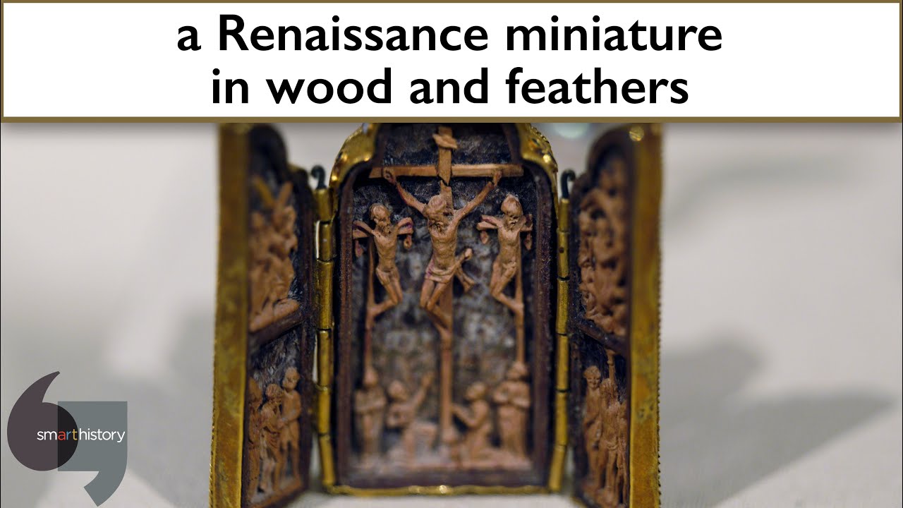 A Renaissance miniature in wood and feathers