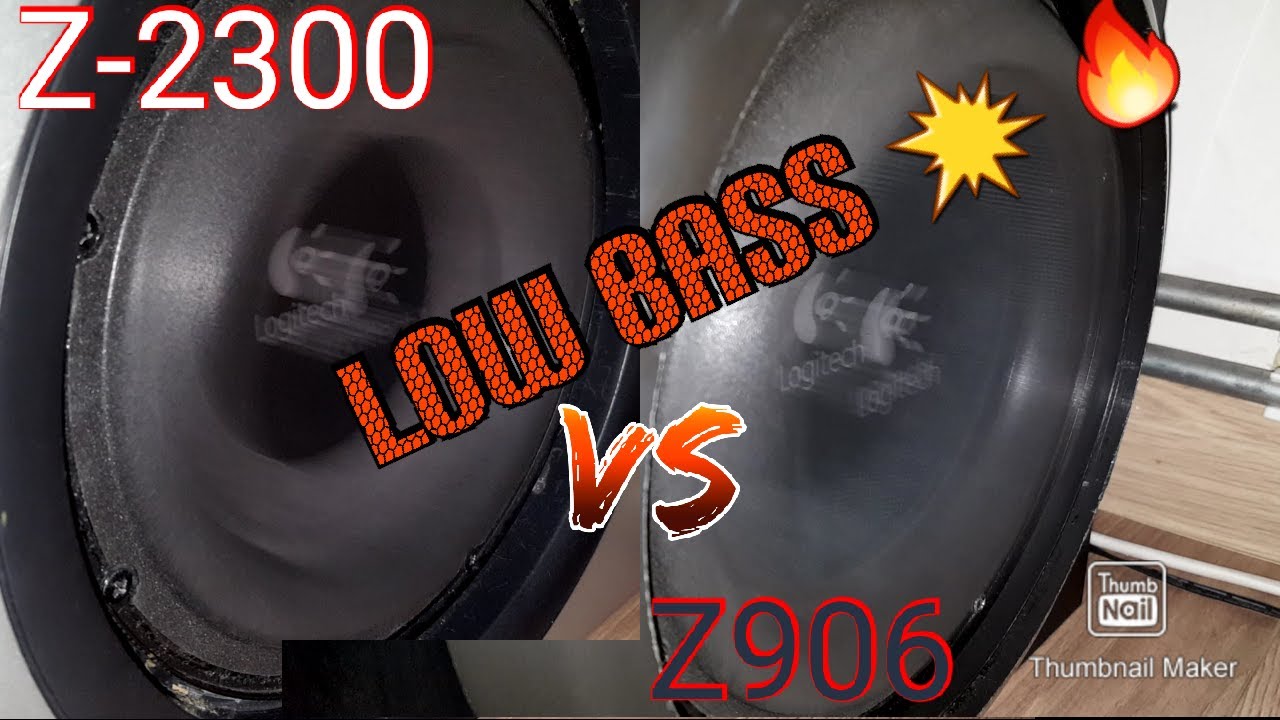 Logitech Z-2300 vs Z906 LOW BASS 💥🔥 COMPARISON