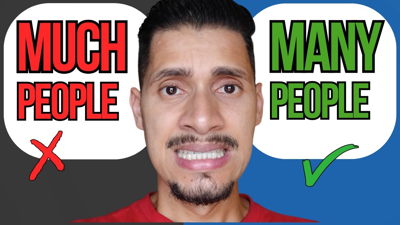 Você ainda erra MUCH e MANY em inglês?