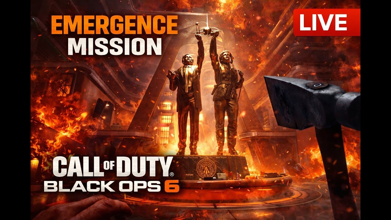 Emergence Is Intense… | Black Ops 6 Campaign LIVE