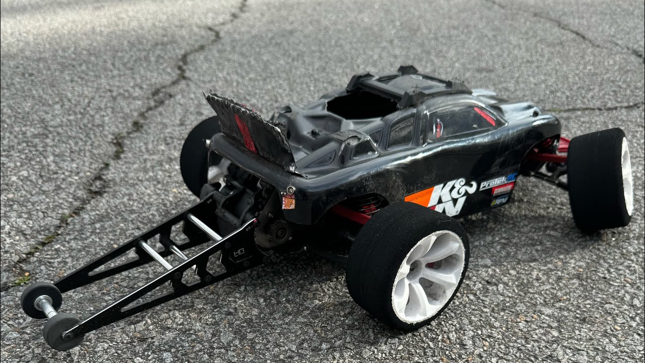 Scary😱 fast Traxxas Ruster 2wd on 3s