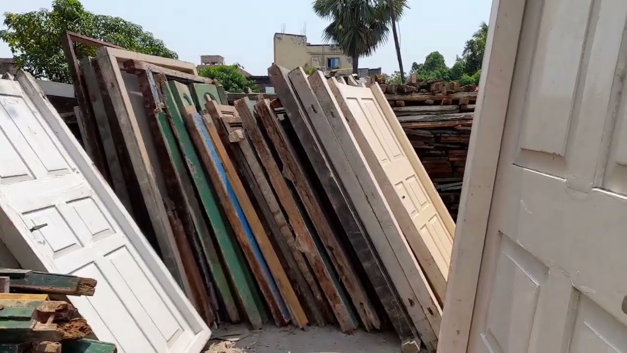 New stok of door and windows |2nd hand wood wholesaler in Kolkata
