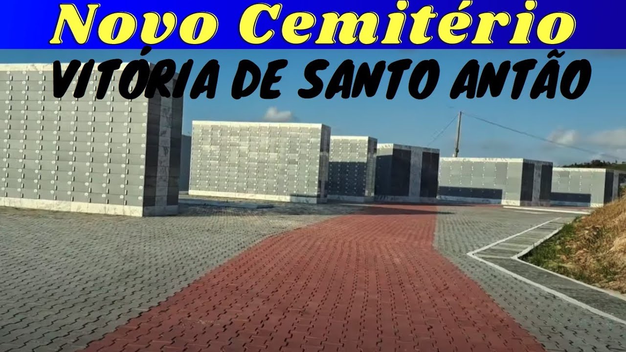 Novo cemitério de Vitória de Santo Antão, conheça