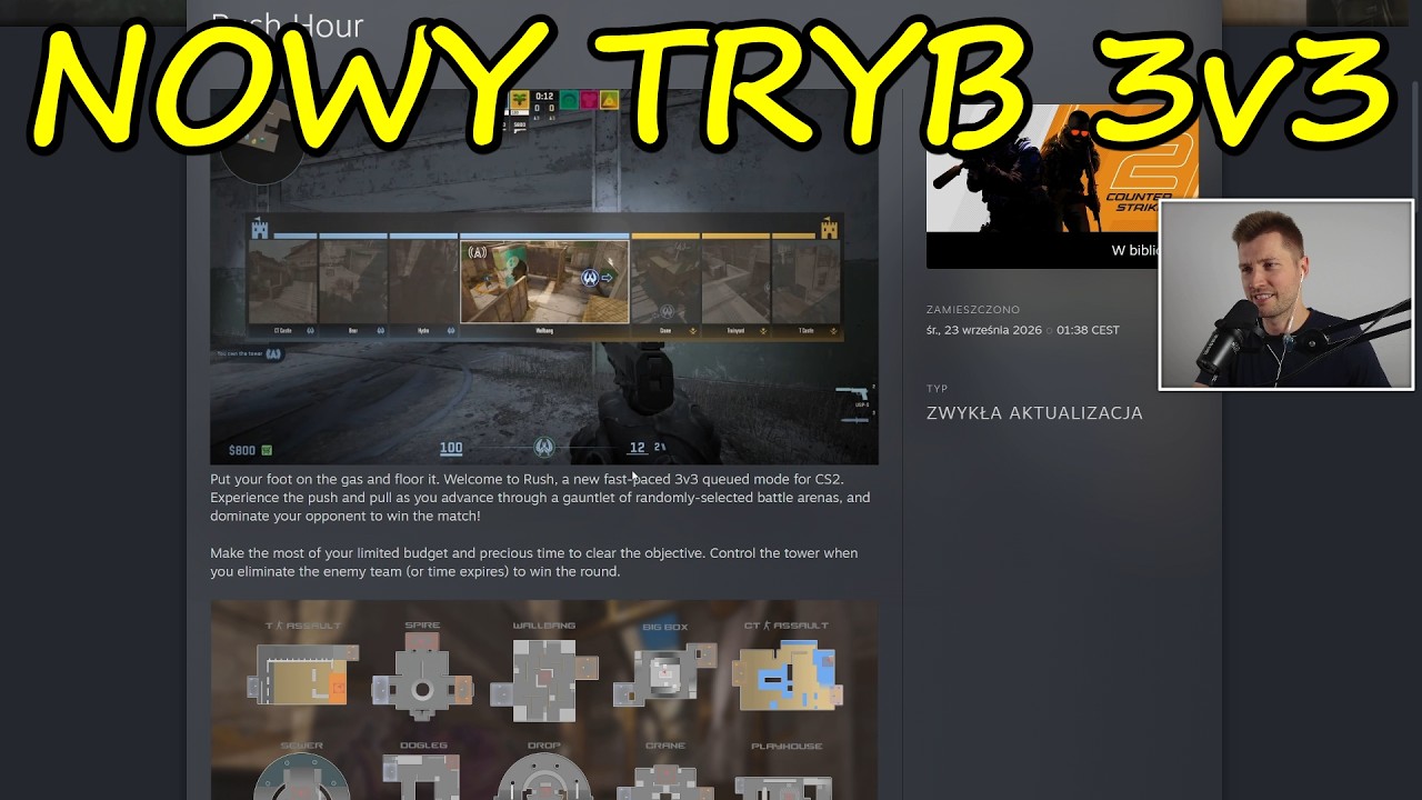 NEW 3v3 MODE in CS2!! - MAJOR UPDATE | Mervo