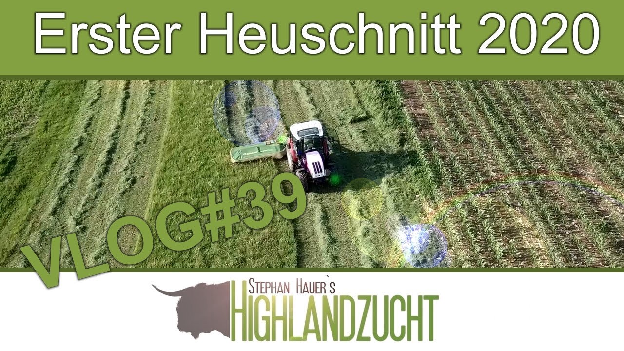 FarmVLOG#39: Erster Heuschnitt, schwieriges Wetter