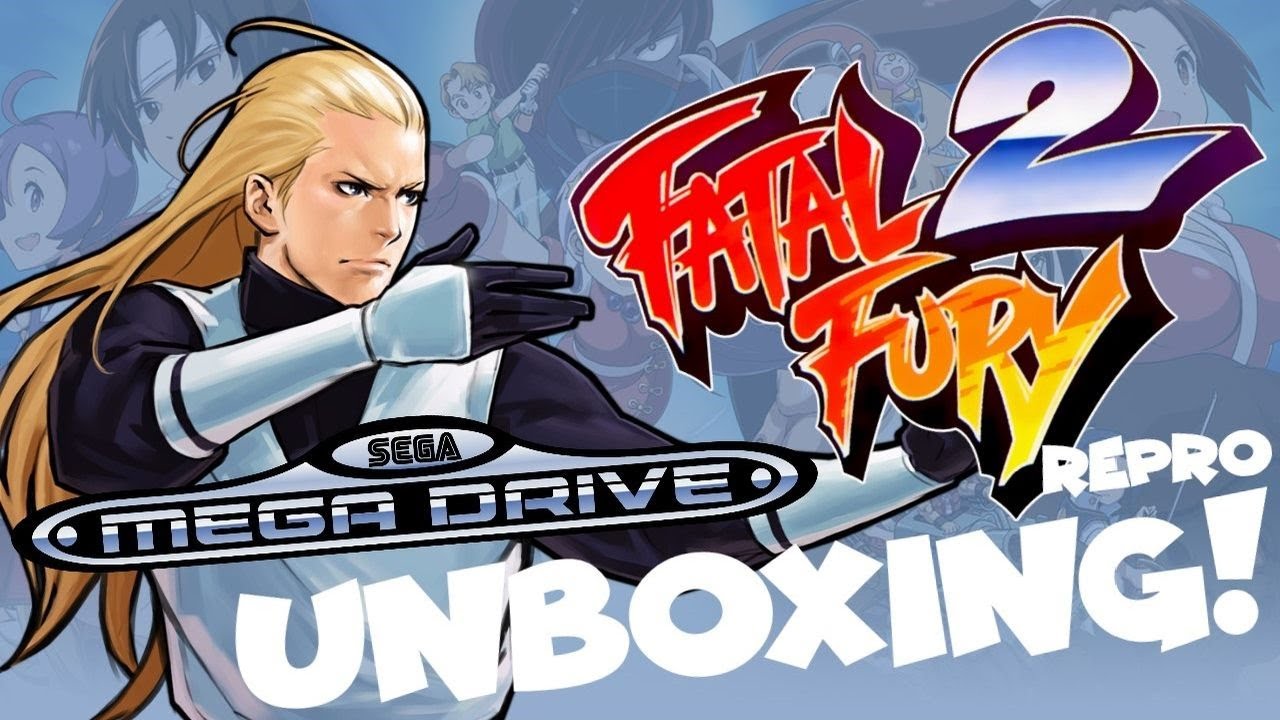 UNBOXING - FATAL FURY 2 - REPRO - SEGA MEGA DRIVE