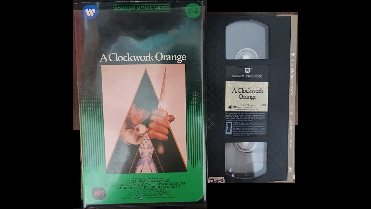 Opening to A Clockwork Orange 1983 VHS