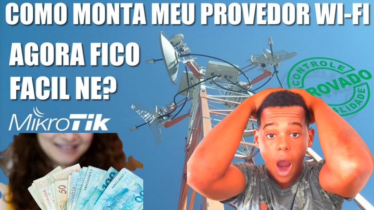 MONTANDO UM PROVEDOR COM 500 REAIS EM CASA , COMO MONTAR UMSERVIDOR DE INTERNET ,