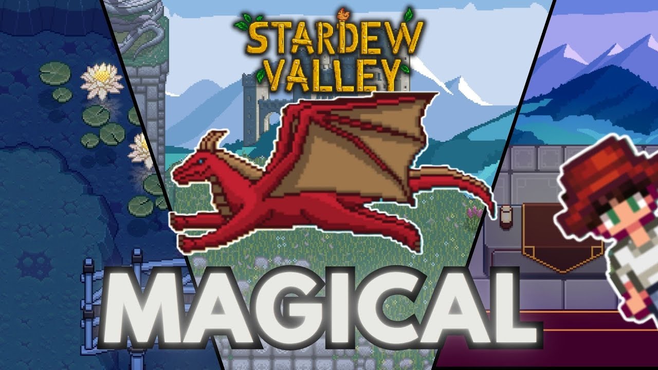 I Played 100% Of MAGICAL Stardew Valley