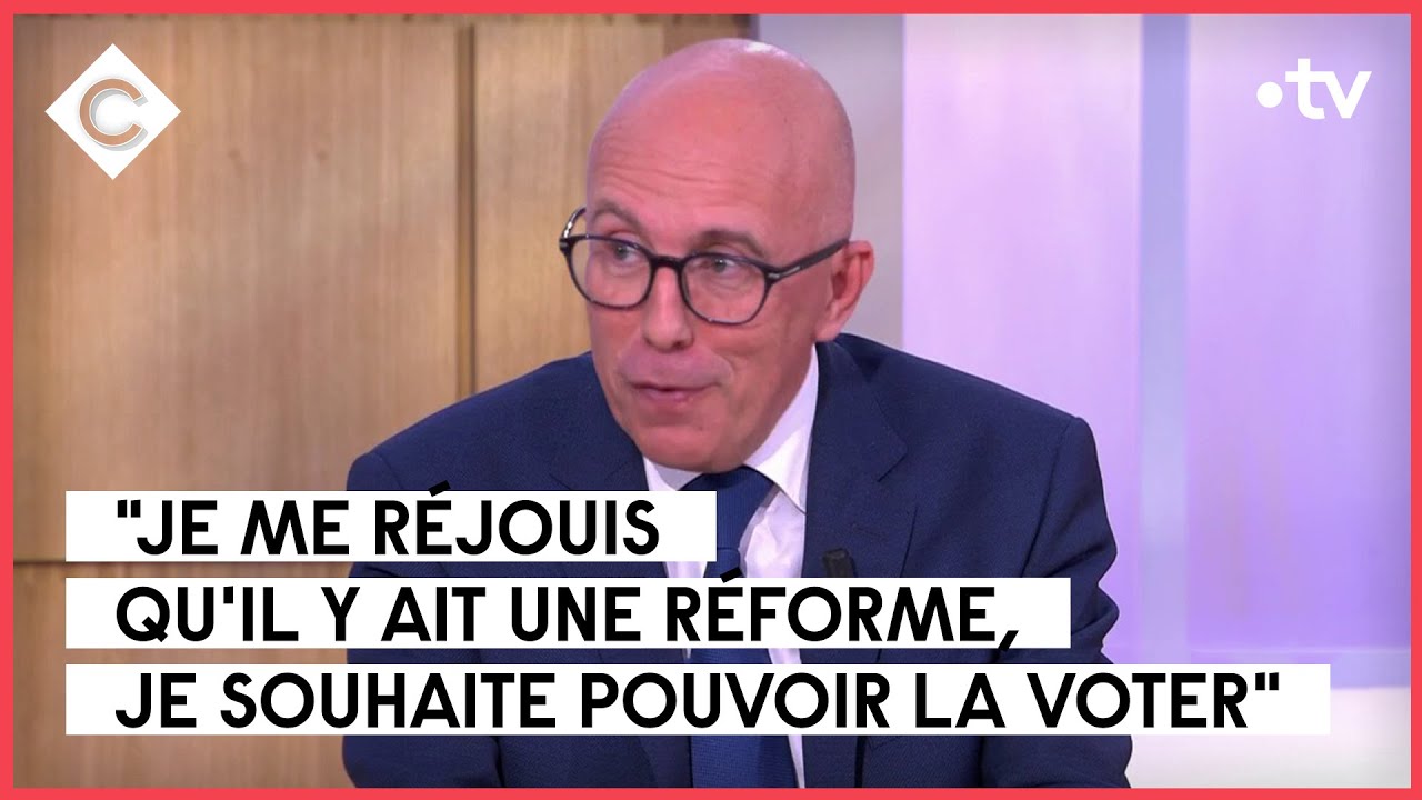 Retraites : un risque de contestation sociale ? - Eric Ciotti - C &agrave; Vous - 10/01/2023