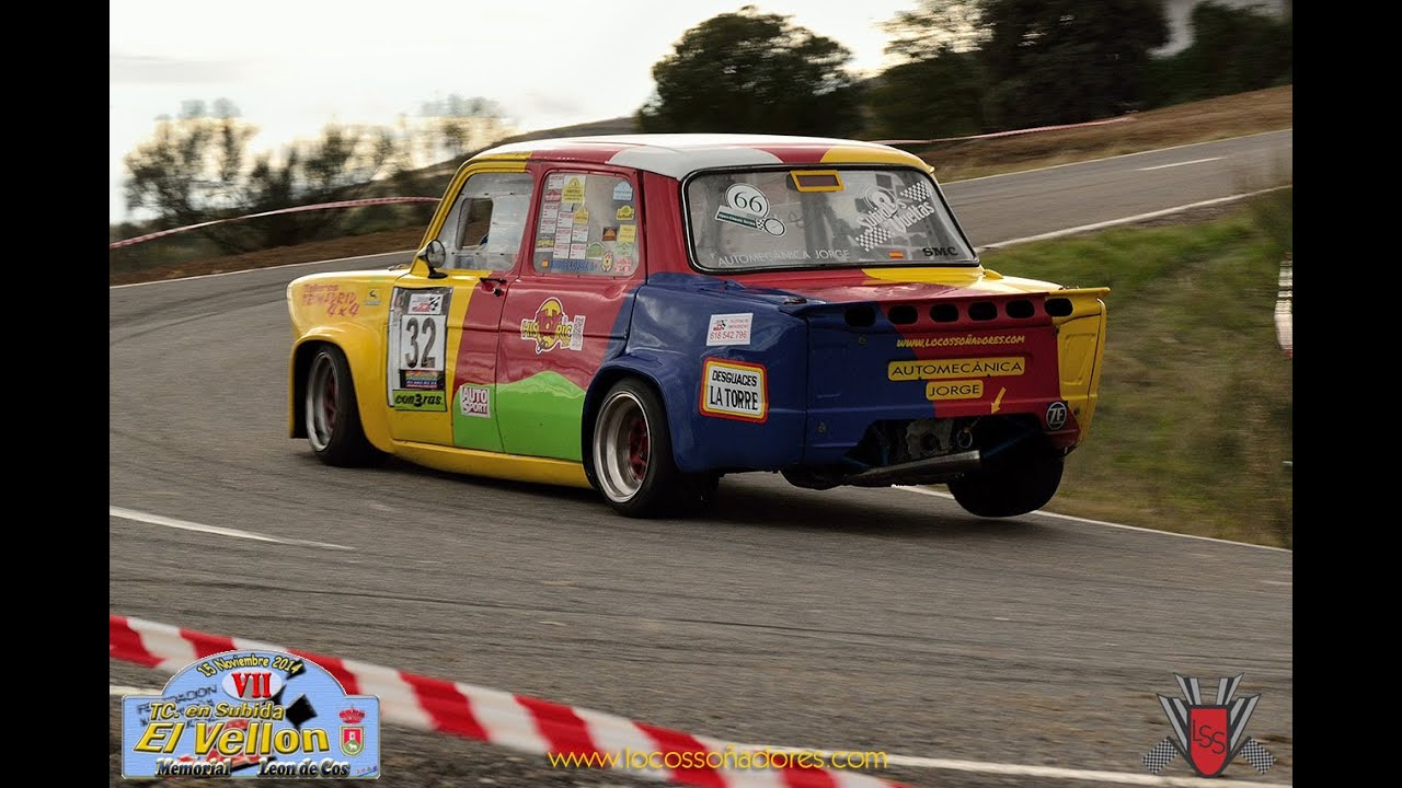 On-board Simca 1000 Rallye - Jorge López - Subida a El Vellón 2014
