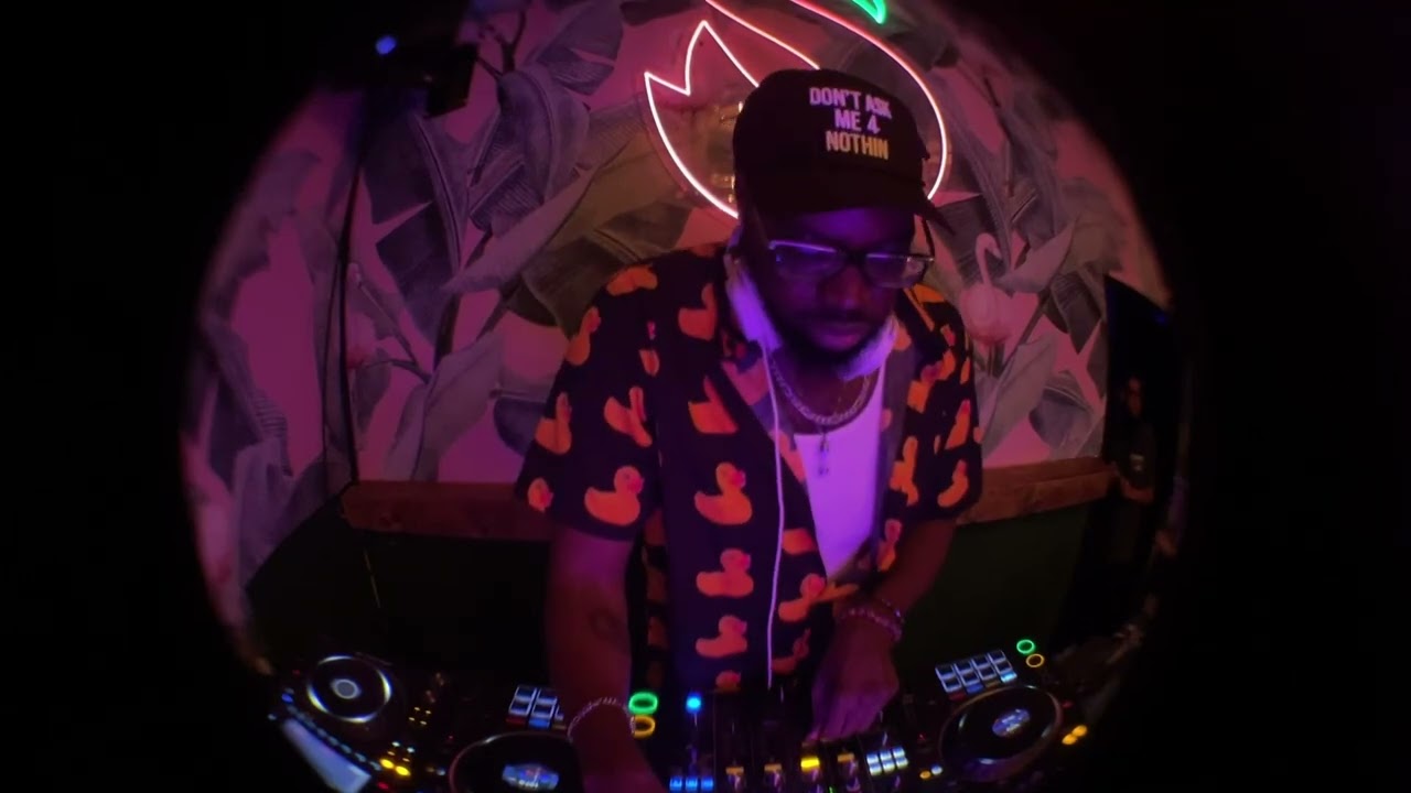 Jumanji B2B Dro at Tipsy Flamingo for Jumanji's birthday celebration on Miami Music Monday