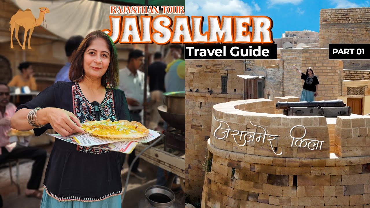 Jaisalmer Travel Guide: The Best Things to do | Jaisalmer Fort with Devanand's Guide😉 | Food Walk