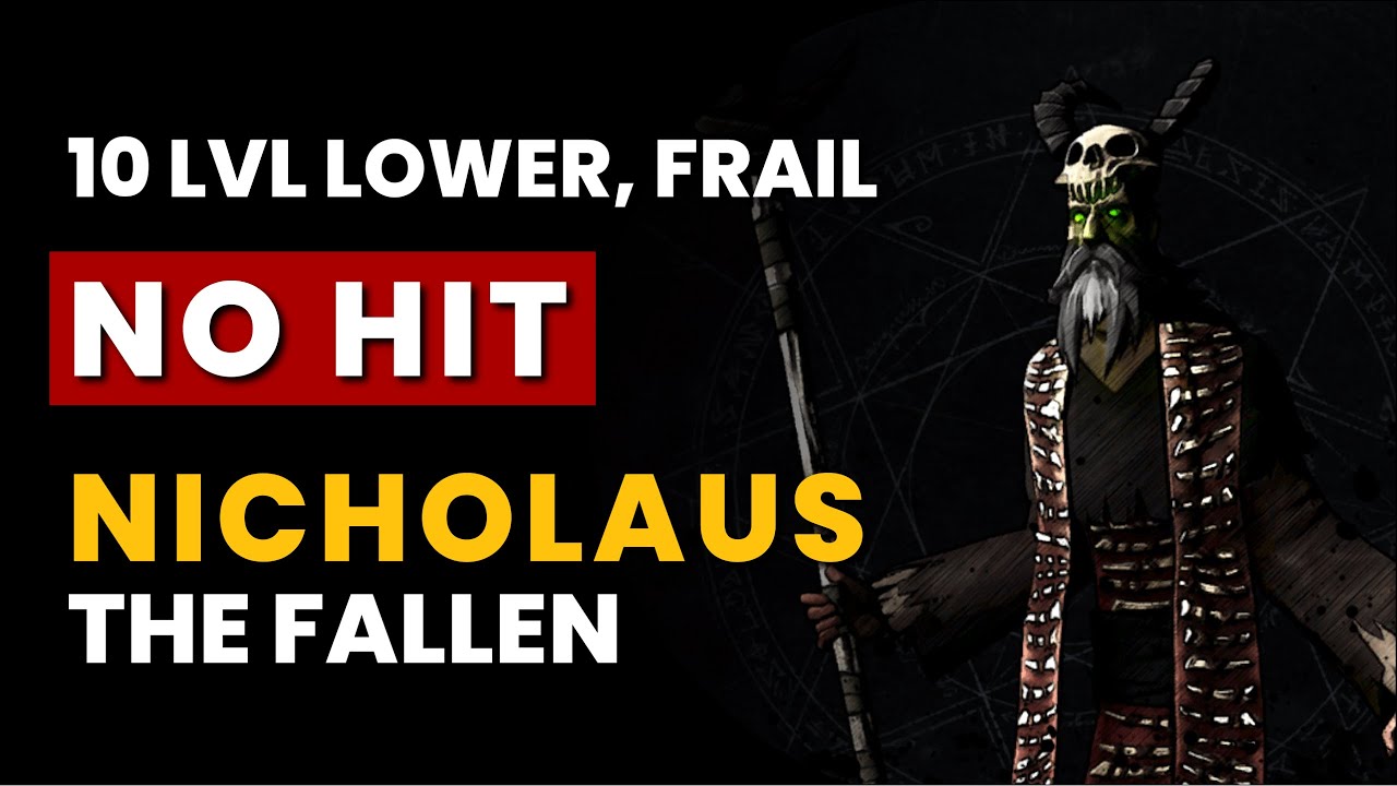 V Rising - Nicholaus the Fallen | No Hit, 10 Levels Lower, Frailed | Solo Boss Kill