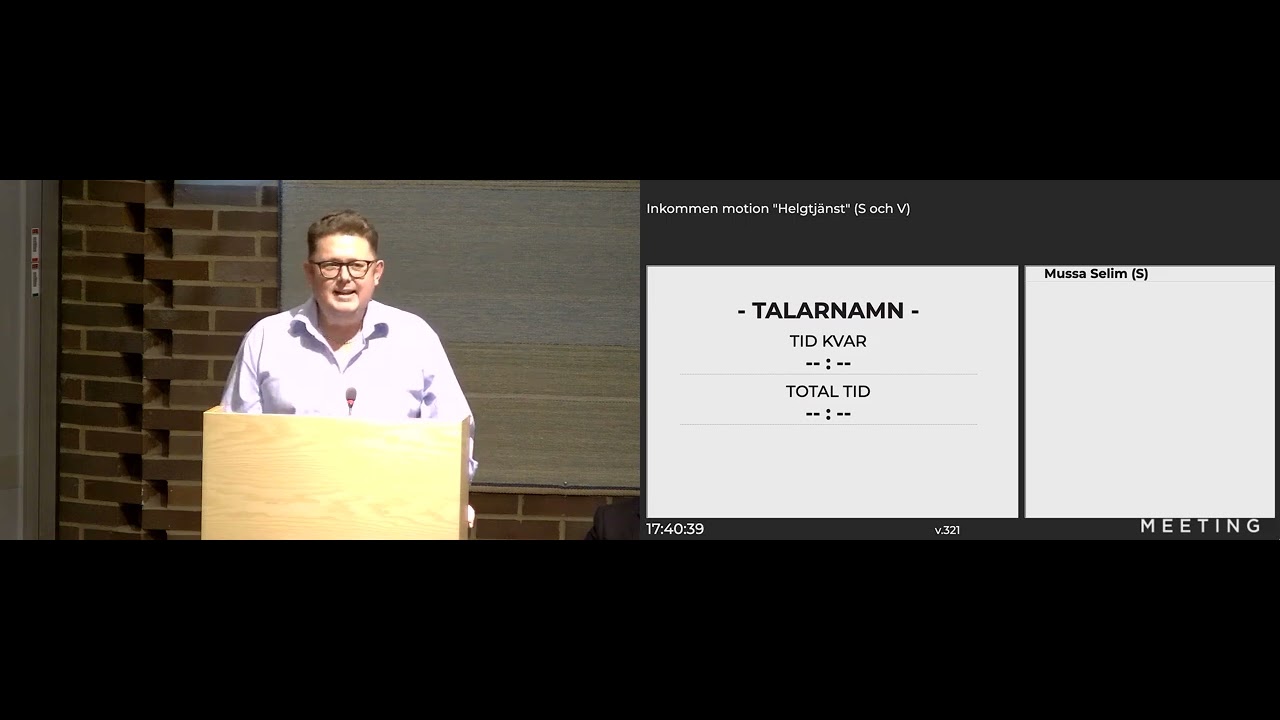 Trollhättans stads kommunfullmäktige 2025-01-27