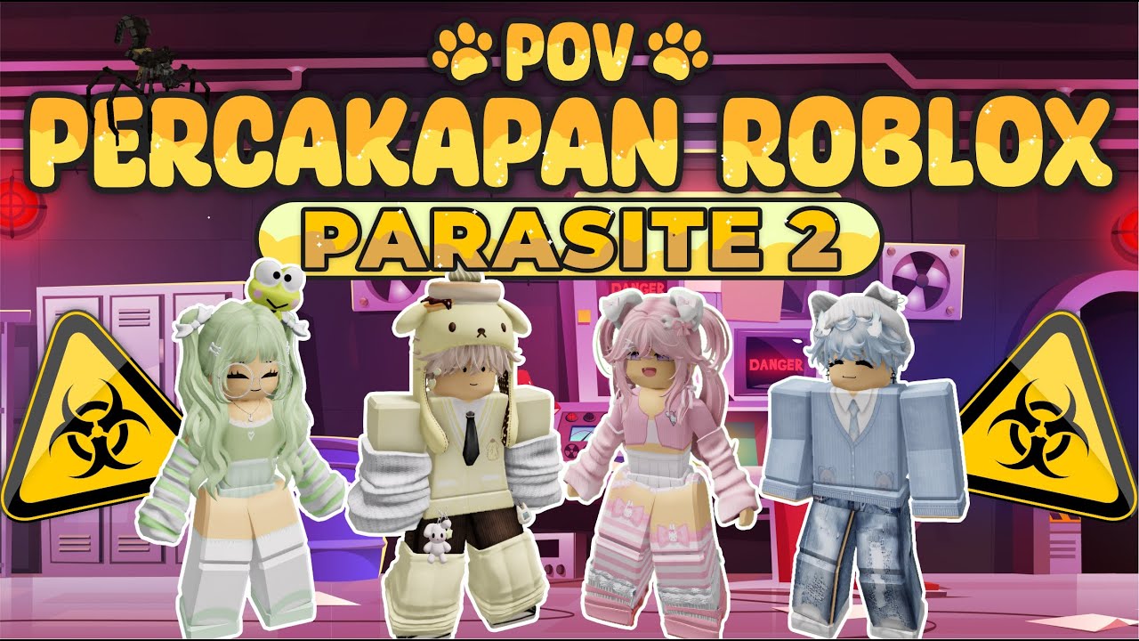 POV PERCAKAPAN ROBLOX✨THE PARASITE 2😨