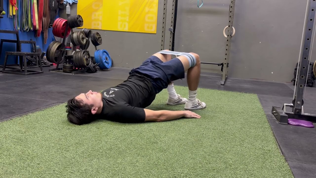 Banded Glute Bridge