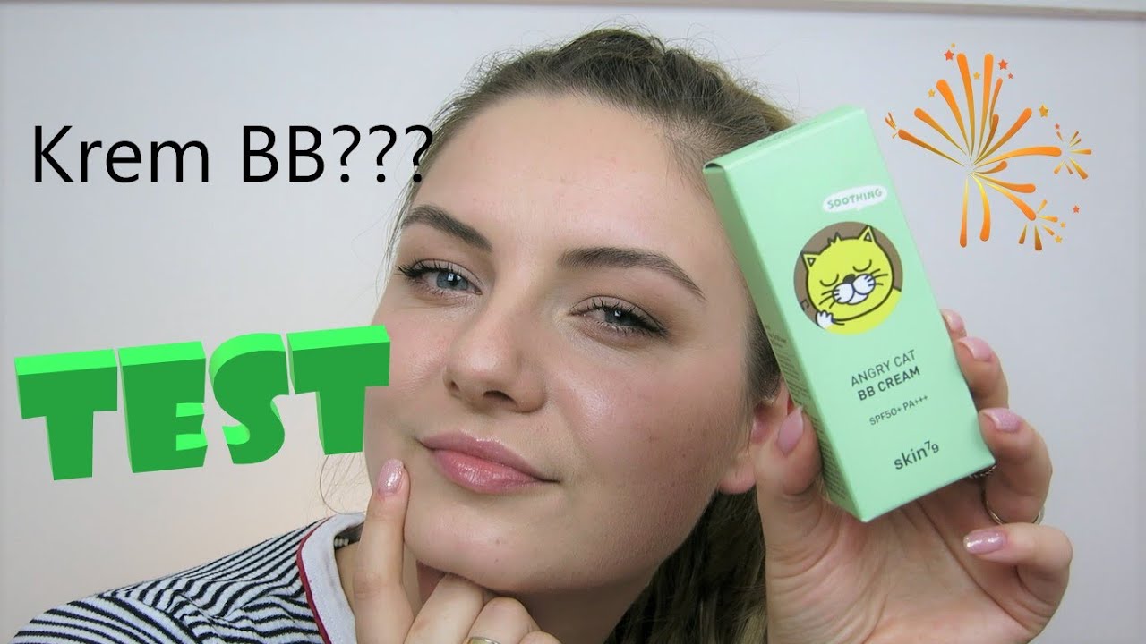 Test - Krem BB Skin 79 Angry Cat Soothing SPF 50 🙀 + Dzienny, szybki makijaż 💄