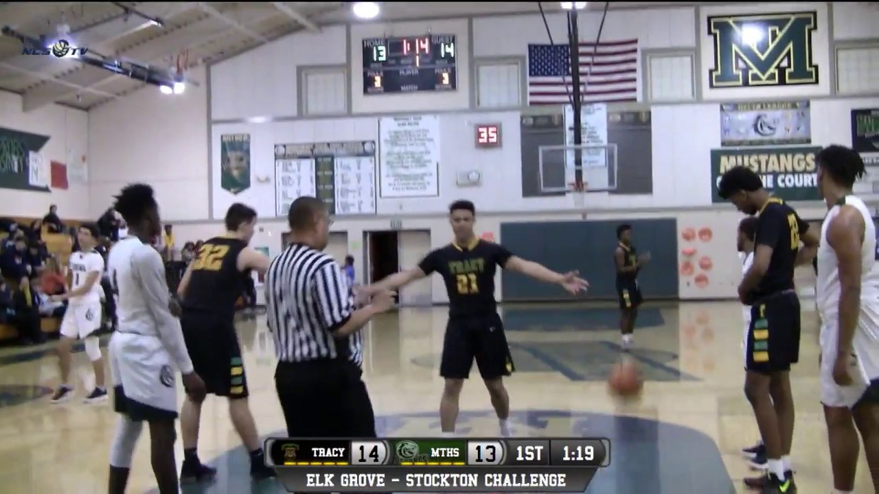 Tracy vs Monterey Trail High School Boys Basketball LIVE 1/6/18