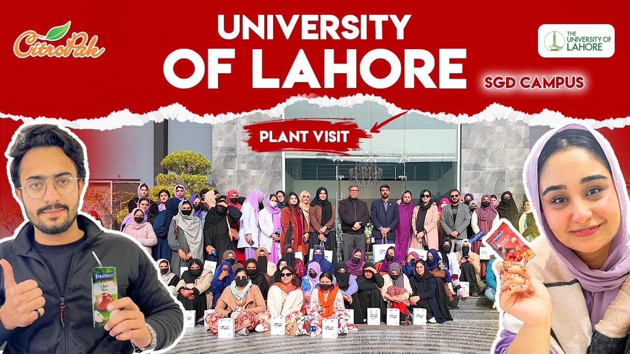 CITP Memories - University of Lahore Sgd Campus Visit Citropak