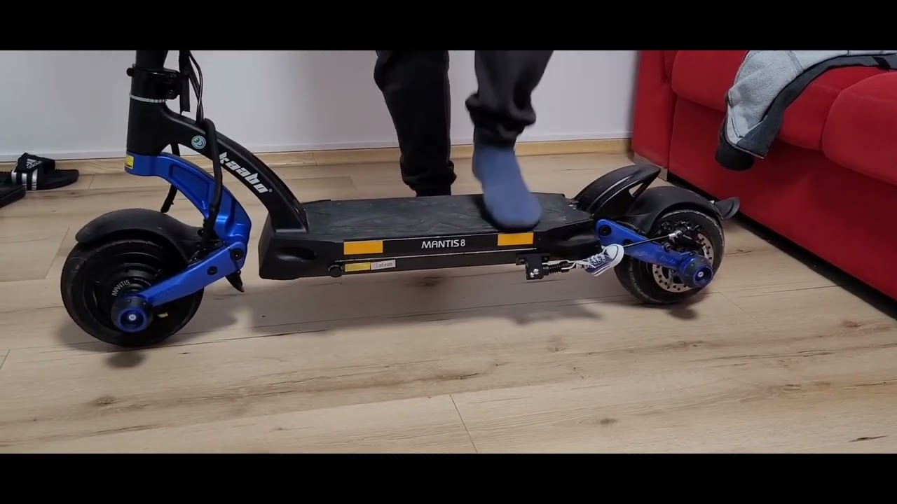 Kaabo Mantis 8 difference between stock and soften springs