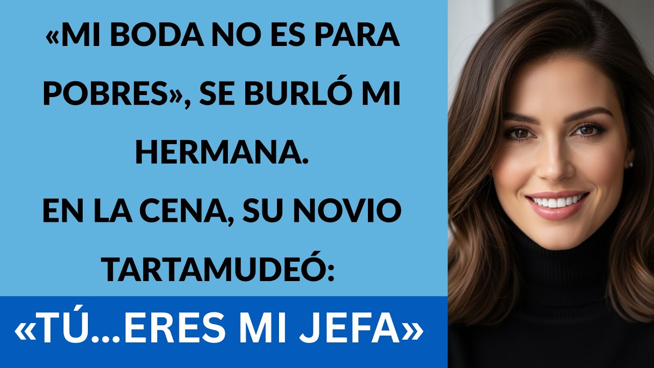 «Mi hermana no me invitó a su boda por “pobre”… hasta que su novio supo que yo era la dueña de su
