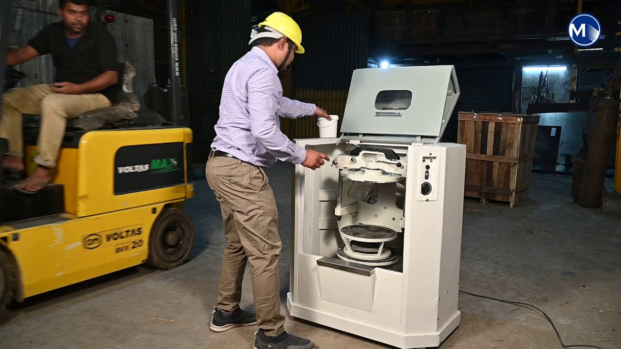 GYRO SHAKER MACHINE OPERATING