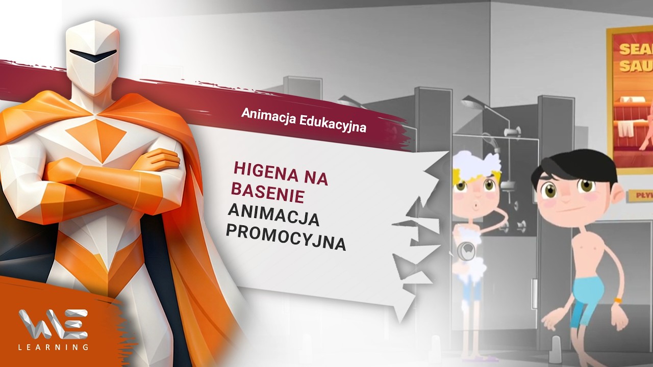Higiena na basenie &ndash; Animacja promocyjna | Video/Animation Explainer 🎬